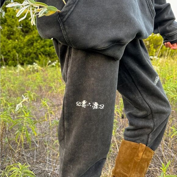 Elevated Faith “Bold St. Louis” Graphic Joggers | Washed Black | Size XS - Picture 12 of 16